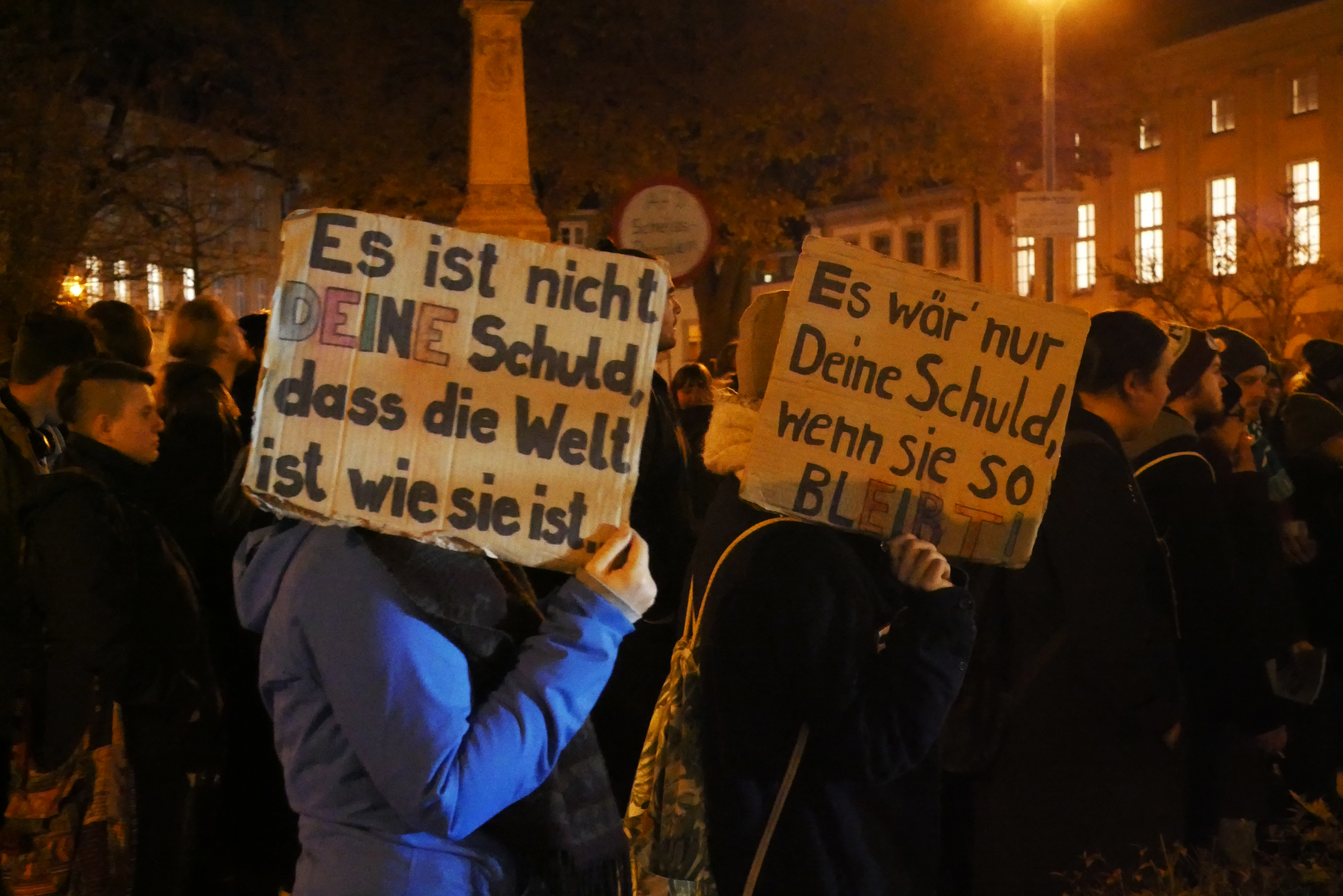 Gegenproteste zur AfD-Veranstaltung